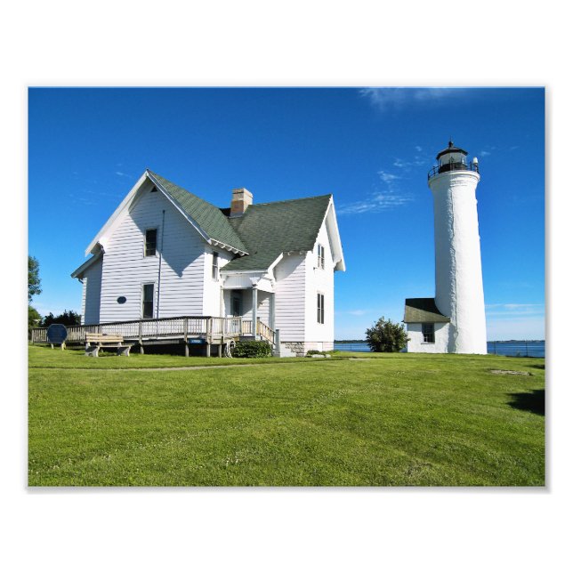 Tibbetts Point Lighthouse, New York Fotodruck (Vorne)
