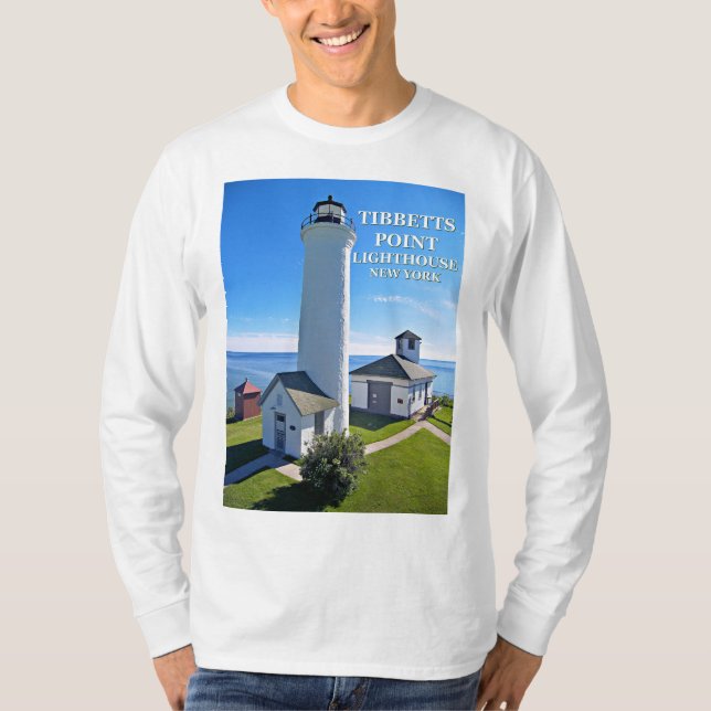 Tibbetts Point Lighthouse, New York Sweatshirt T-Shirt (Vorderseite)