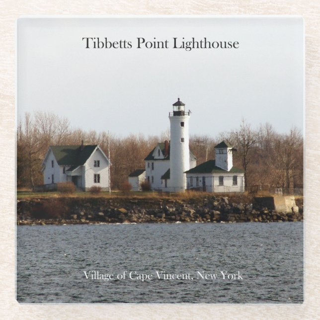 Tibbetts Point Lighthouse Untersetzer (Vorderseite)