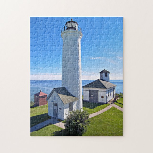 Tibbetts Punkt-Leuchtturm, New York (Vertikal)
