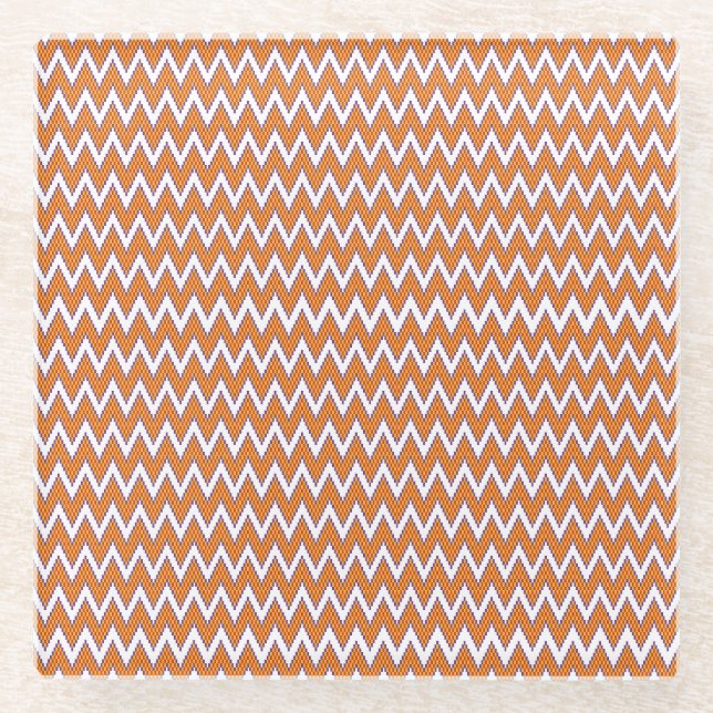Tibeb — Modern Patterns Inspired by Ethiopian Tibe Glasuntersetzer (Vorderseite)