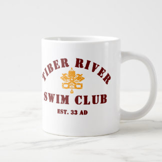 Tiber Fluss Schwimmverein Jumbo-Tasse