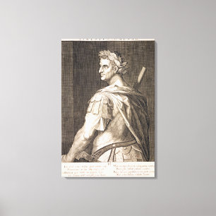 Tiberius Caesar (ANZEIGE 10 BC - 54) Kaiser von Leinwanddruck