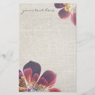 Tibet-Blume personalisiertes Schreibpapier Briefpapier