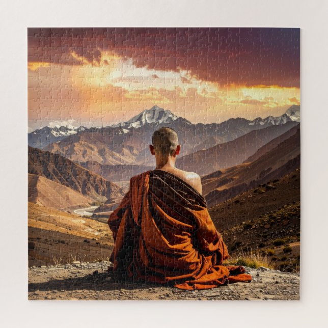 Tibet - Buddhismus - Meditation (Vertikal)