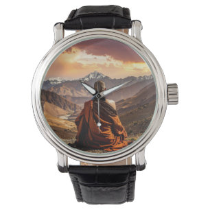 Tibet - Buddhismus - Meditation Armbanduhr