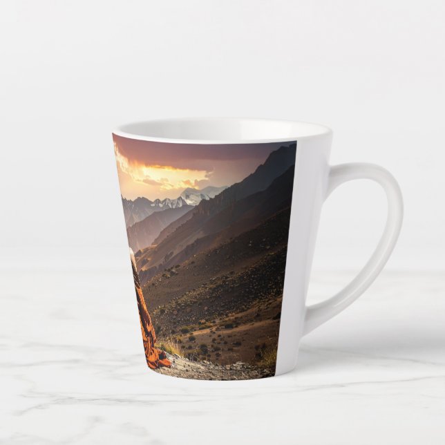 Tibet - Buddhismus - Meditation Milchtasse (Rechts)