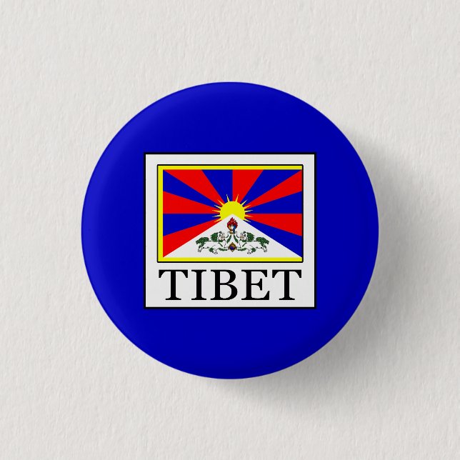 Tibet Button (Vorderseite)