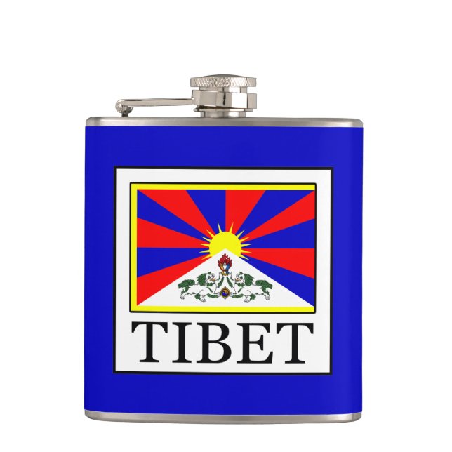 Tibet Flachmann (Vorderseite)