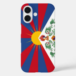 Tibet-Flag iPhone 16 Hülle