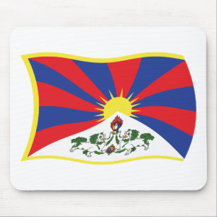 Tibet-Flag-Mauspad Mousepad