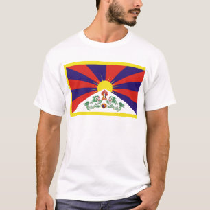 Tibet-Flagge T-Shirt