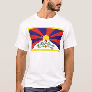 Tibet-Flagge T-Shirt