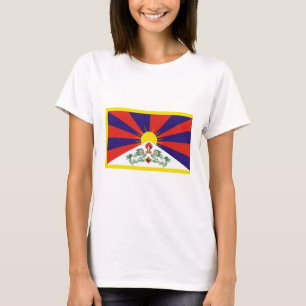 Tibet freie Flagge T-Shirt