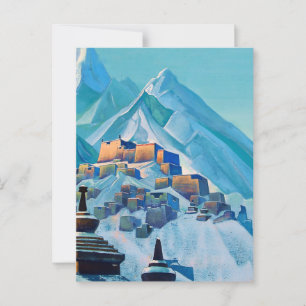 "Tibet Himalayas" von Nicholas Roerich Postkarte