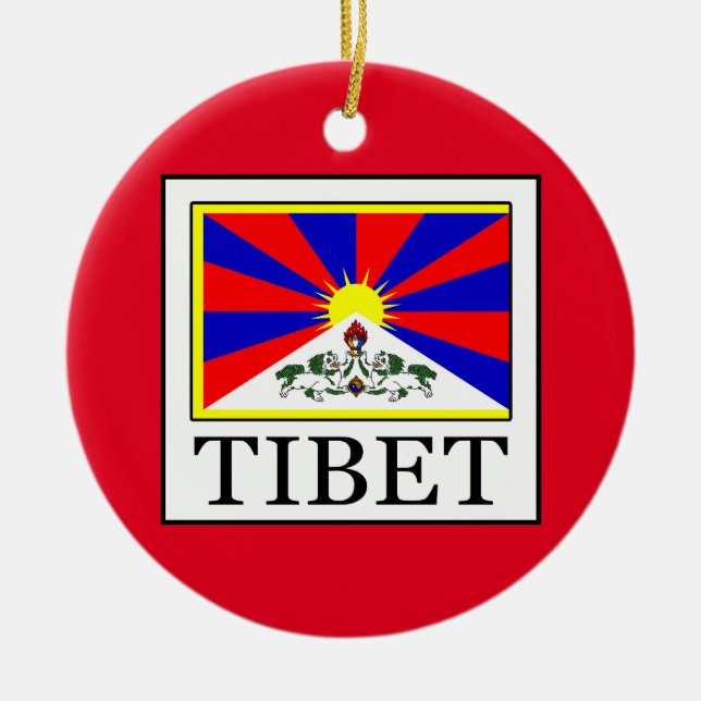 Tibet Keramikornament (Vorne)