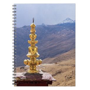 Tibet - Kloster Ganden Buddhist Notizblock