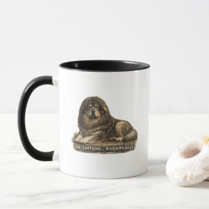 Tibet-Mastiff – Er hört irgendwann Tasse