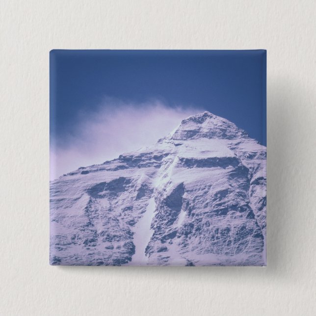 Tibet. Mount Everest Button (Vorderseite)