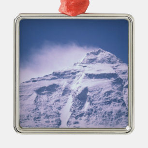 Tibet. Mt. Everest Silbernes Ornament