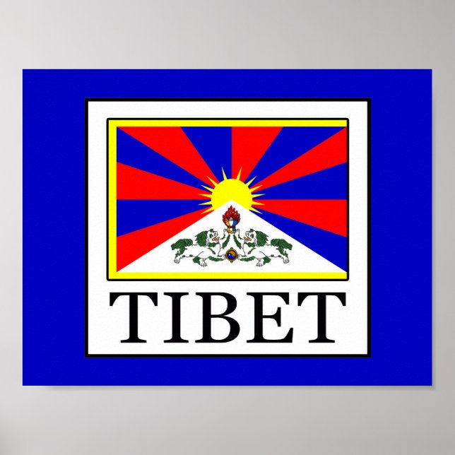 Tibet Poster (Vorne)