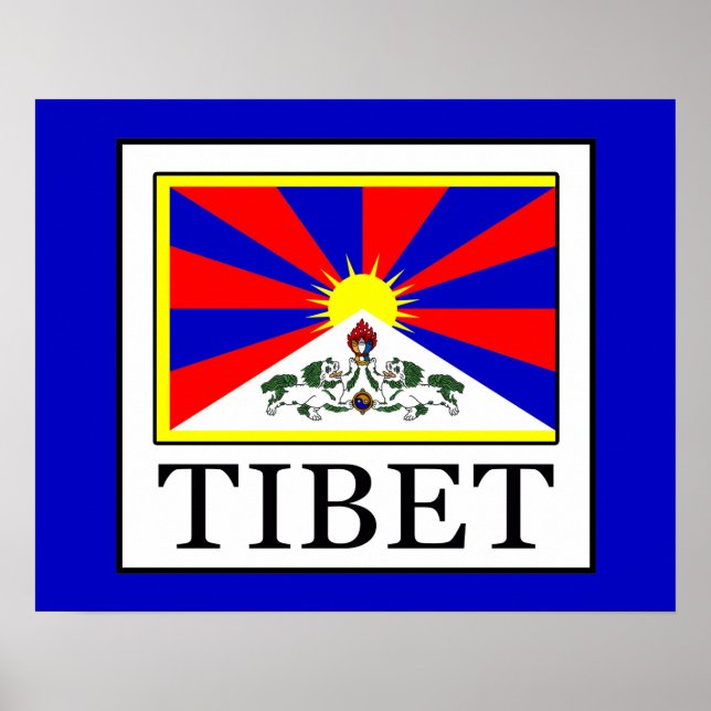 Tibet Poster (Vorne)