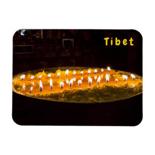 Tibet - Ritual Butterlampe Magnet