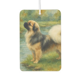 Tibet-Spaniel Autolufterfrischer