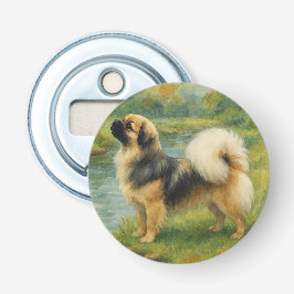 Tibet-Spaniel Flaschenöffner