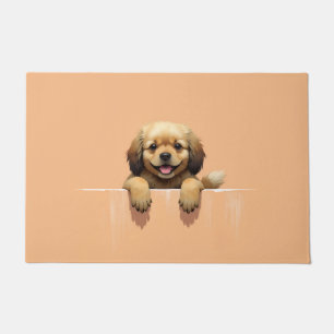 Tibet-Spaniel Fußmatten Kunst Fußmatte