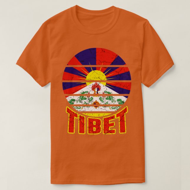 Tibet T-Shirt (Design vorne)