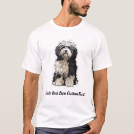 Tibet-Terrier Hund Erstellen Sie Ihren Eigener Ben T-Shirt