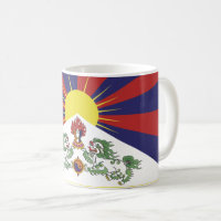 Tibet und Tibetische Flaggenreisen Party / Himalay