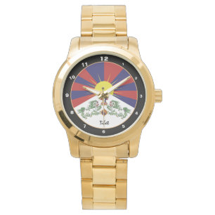 Tibet und tibetische Modeuhr / Reise nach Himalaya Armbanduhr