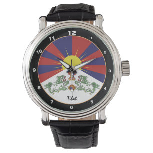 Tibet und tibetische Modeuhr / Reise nach Himalaya Armbanduhr