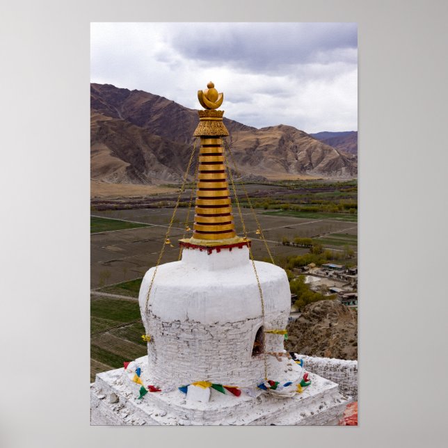 Tibet - Yumbulakhang-Palast Poster (Vorne)