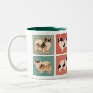 Tibétain Spaniel Mug Tibbie Style 2