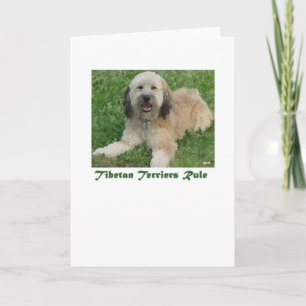 Tibétains Carte de la règle