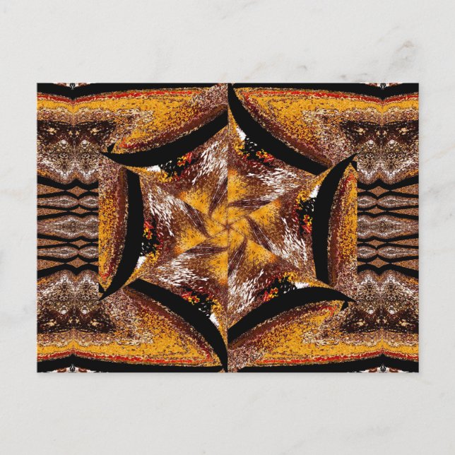 TIBETAN GOLDEN LOTUS 4 POSTKARTE (Vorderseite)