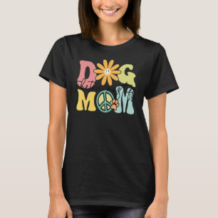 Tibetan Mastiff Groovy Hund Mama Frauen Haustier T-Shirt
