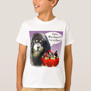 Tibetan Mastiff Halloween Candy T-Shirt