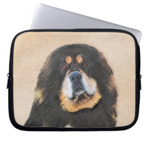 Tibetan Mastiff Malerei - Niedliche Original Dog A Laptopschutzhülle