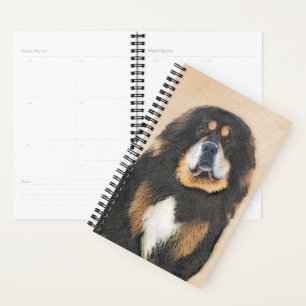 Tibetan Mastiff Malerei - Niedliche Original Dog A Planer