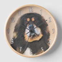 Tibetan Mastiff Malerei - Niedliche Original Dog A