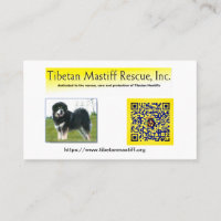 Tibetan Mastiff Rescue, Inc. Information Business