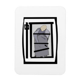 TIBETAN MONK MAGNET