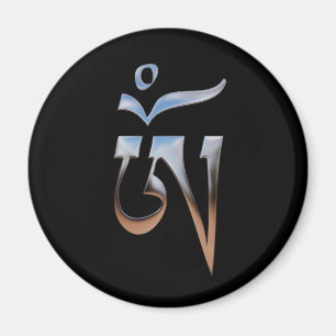 Tibetan Om Magnet