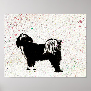 Tibetan Terrier - Ausblick Poster