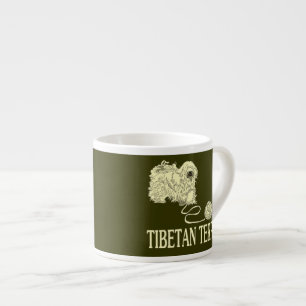 Tibetan Terrier Espressotasse