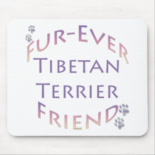 Tibetan Terrier Furever Friend Mousepad
